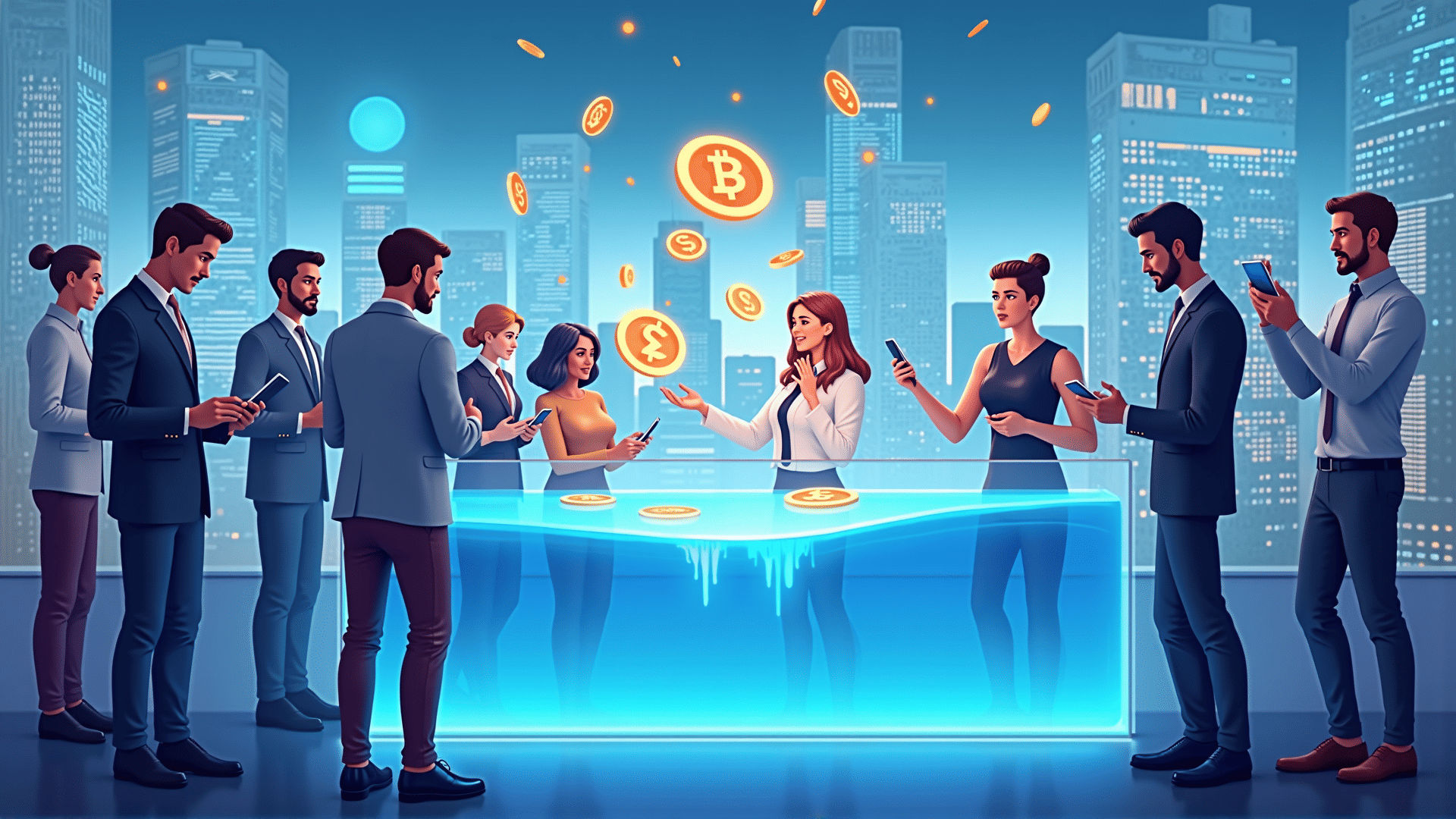 Liquidity pool representation