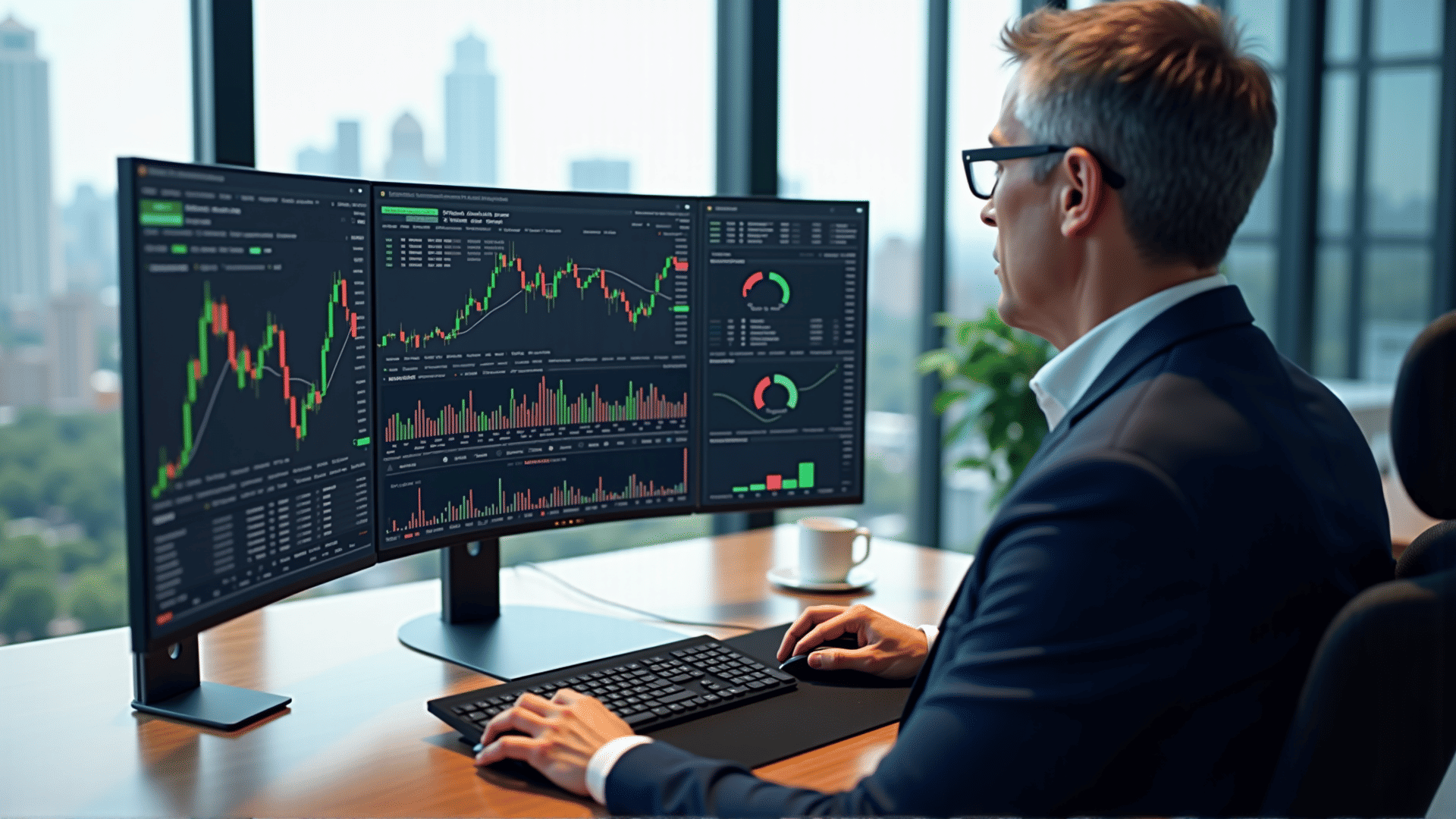 Advanced trading dashboard